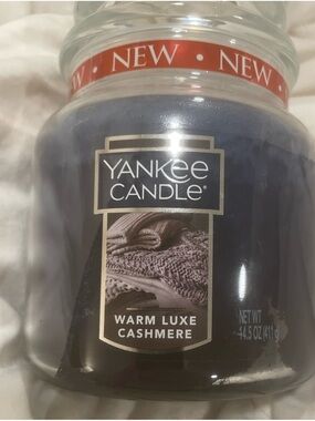 Yankee Candle Warm Luxe Cashmere Jar Candle -14.5 oz jar NEW